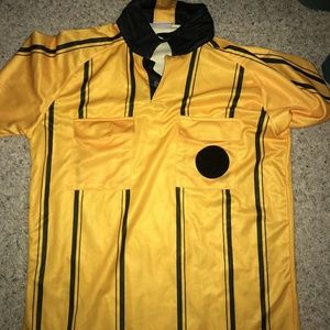 Soccer Referee Jersey - Yellow